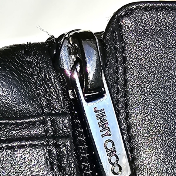 Jimmy choo metal heeled ankle boot size 36 - Picture 5 of 7